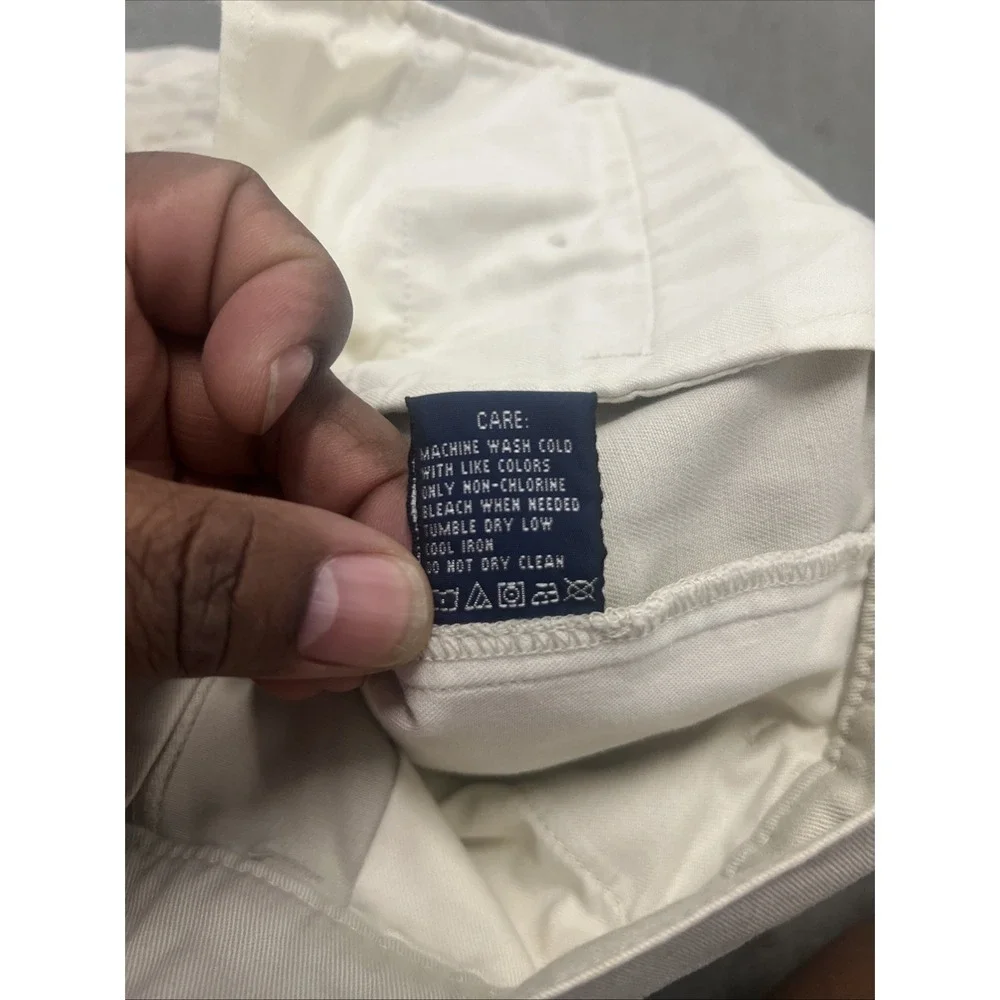 Polo Ralph Lauren Men's Classic Fit‎ Cotton Twill Beige Chino Pants Size 34x32
